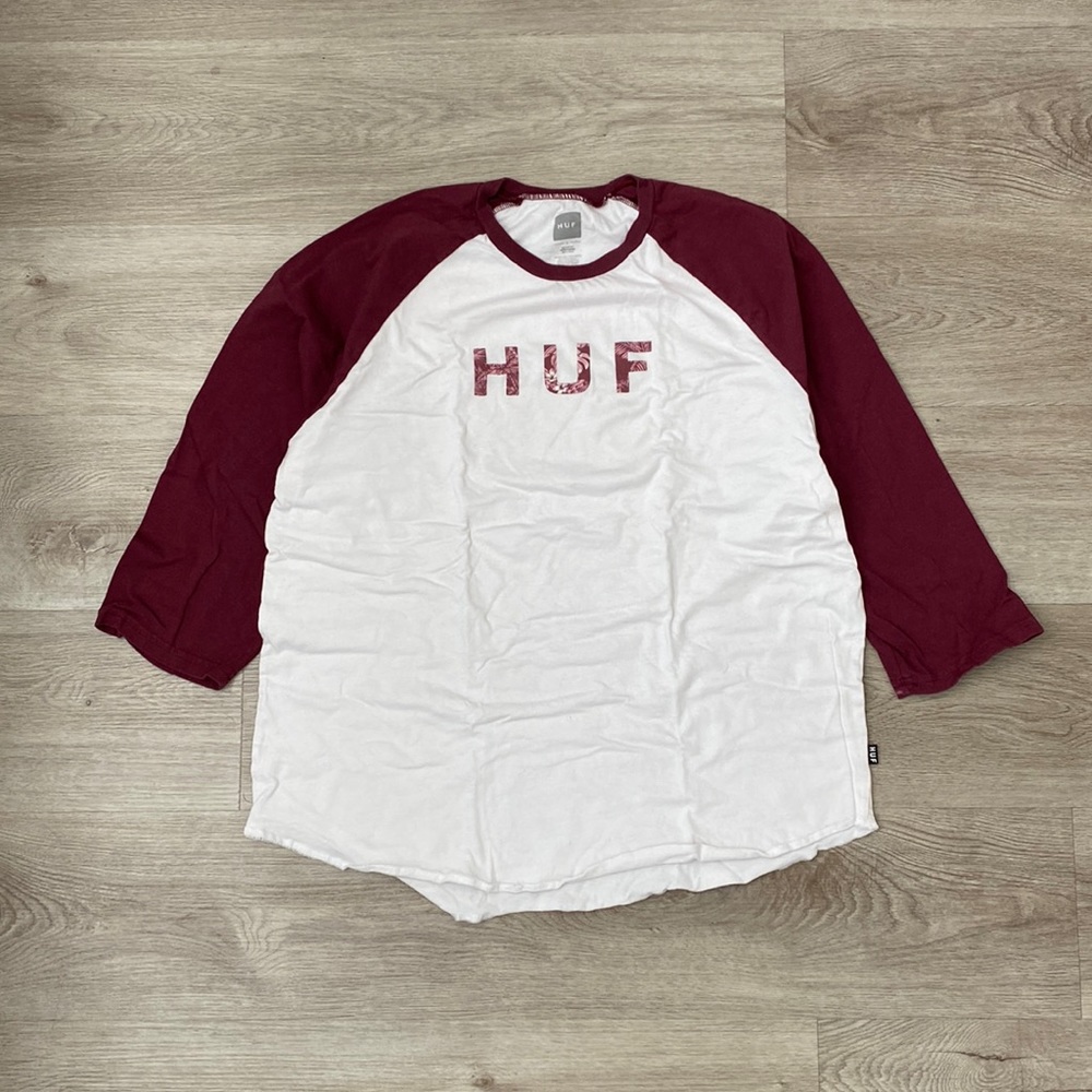 Vintage Huf baseball tee